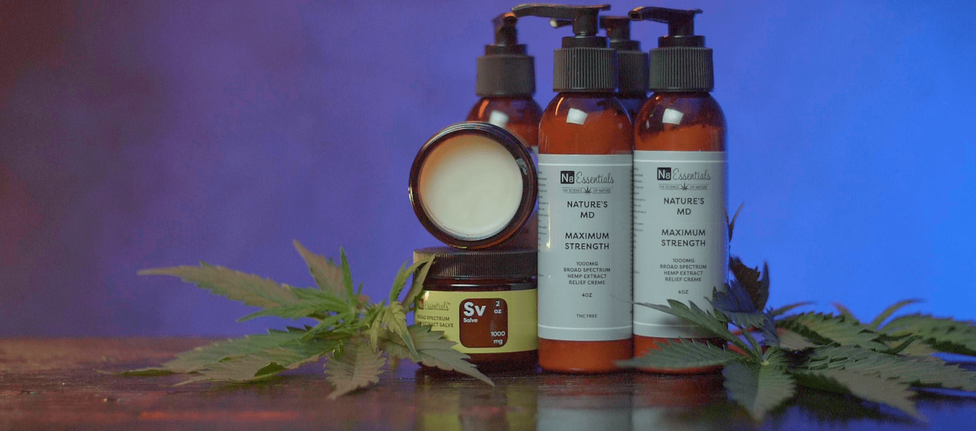 cbd product salve and lotion